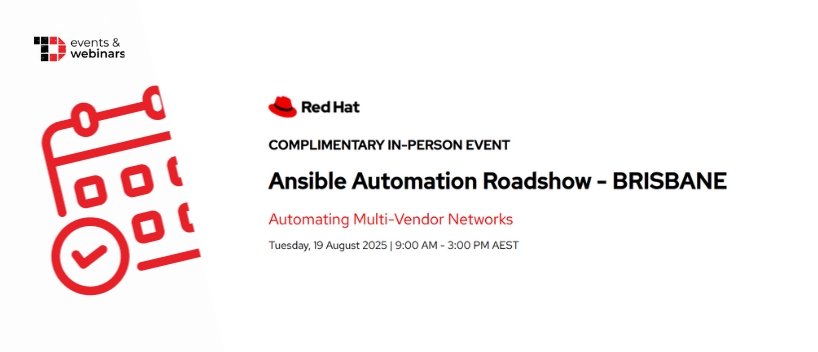 TechDogs-"Ansible Automation Roadshow Brisbane"