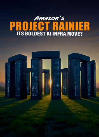 TechDogs-"Amazon's Project Rainier: Its Boldest AI Infra Move?" TechDogs-"Amazon's Project Rainier: Its Boldest AI Infra Move?"